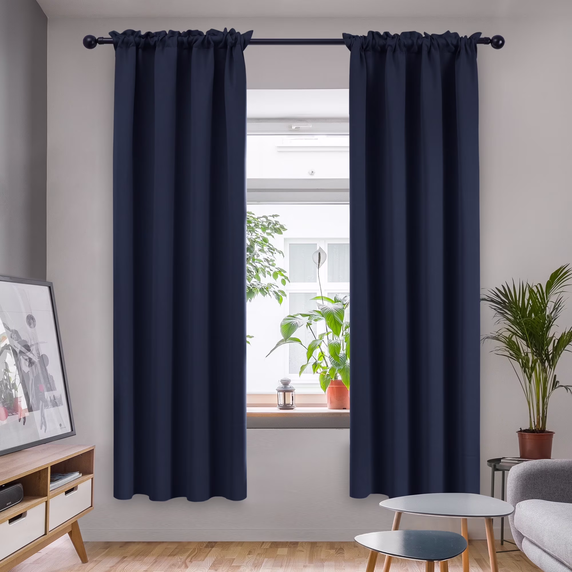 Heavy Sheen Blackout Curtains