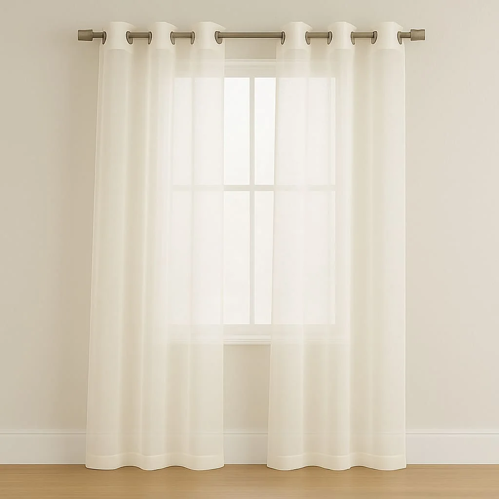 Sheer Decorative Window Voile
